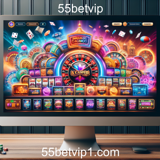 Explorando o Mundo dos Cassinos Online: A Experiência 55betvip