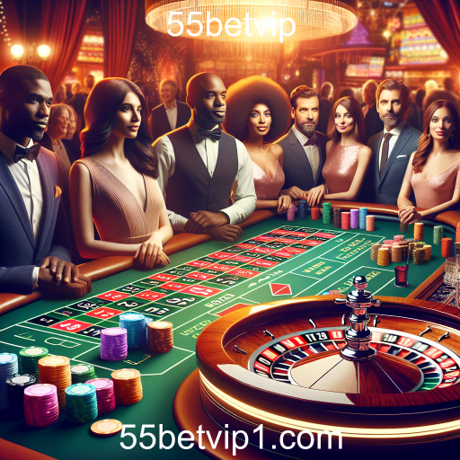Descubra a Emoção da Roleta no 55betvip